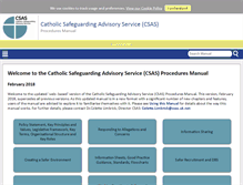 Tablet Screenshot of csasprocedures.uk.net